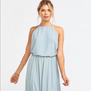 Show Me Your Mumu Silver Sage Crisp Heather Halter